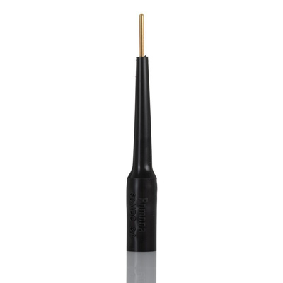 Fluke Black, Male Test Connector Adapter With Brass contacts and Gold Plated