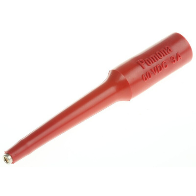 Fluke Red, Female Test Connector Adapter With Brass, Copper contacts and Gold, Nickel Plated