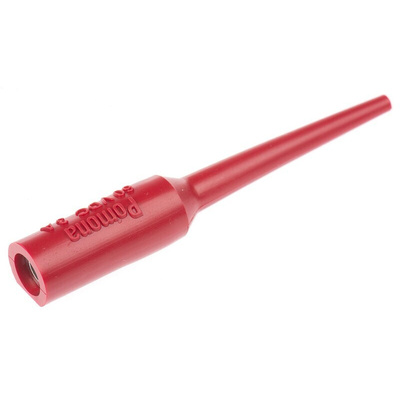 Fluke Red, Female, Male Test Connector Adapter With Brass, Copper contacts and Gold, Nickel Plated