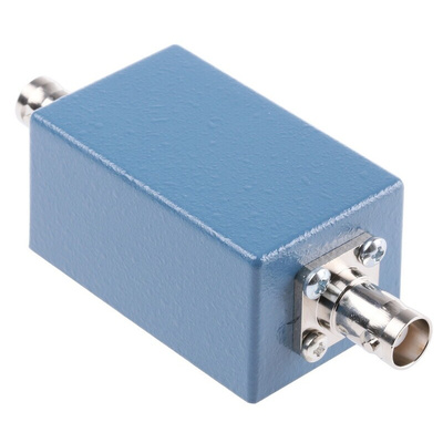 RS PRO BNC Female to Female Test Box, 2 Connectors, Blue
