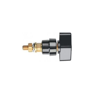 Schutzinger 4mm Blue Terminal Post, 1kV, 100A, M8 x 0.75 Thread