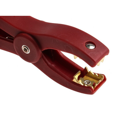 Mueller Electric Red Kelvin Clip, 50A, 25mm Jaw Opening