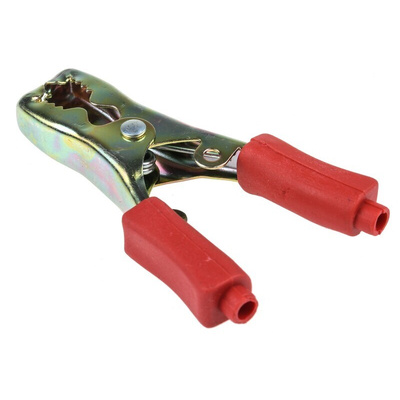 Mueller Electric Crocodile Clip, 40A, Red