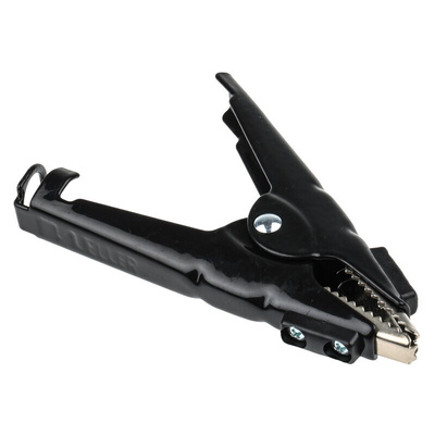 Mueller Electric Crocodile Clip, 100A, Black