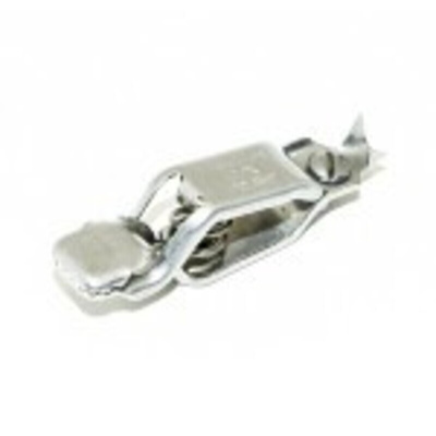 Mueller Electric Crocodile Clip, Stainless Steel Contact, 20A