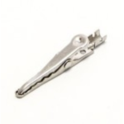 Mueller Electric Crocodile Clip, Stainless Steel Contact, 5A