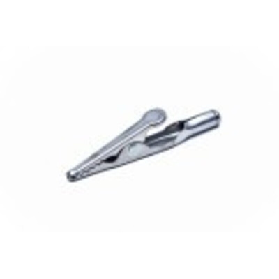 Mueller Electric Crocodile Clip, Nickel-Plated Steel Contact, 10A