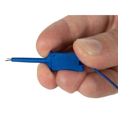 Digilent Black Blue Green Red White Grabber Clip with Pincers, 1A