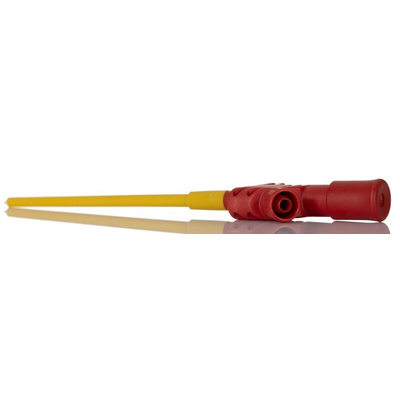 Hirschmann Test & Measurement Red Grabber Clip with Pincers, 4A, 1kV, 4mm Socket