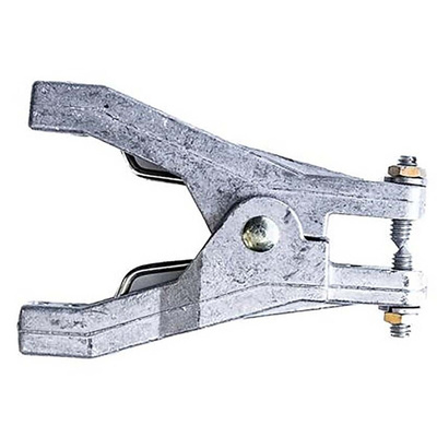Mueller Electric Crocodile Clip, Stainless Steel Contact, 10A