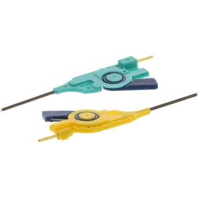 Sefram Blue, Yellow Grabber Clip, 0.8 → 13mm Tip Size