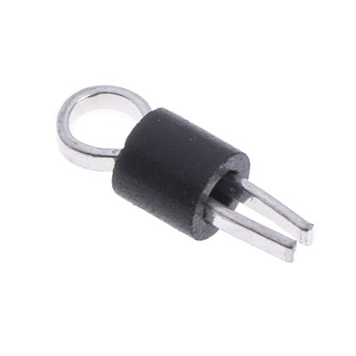 RS PRO 1.32mm Black Terminal Post