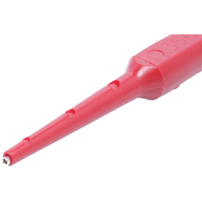 Fluke Red, Female Test Connector Adapter With Brass, Copper contacts and Gold, Nickel Plated