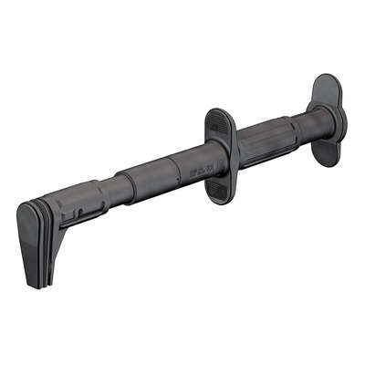 Staubli Black Grabber Clip with Right Angle Jaws, 5A, 4mm Socket