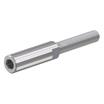 Staubli 3mm Silver Terminal Post, 55A, M4 Thread