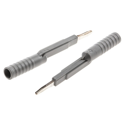 Phoenix Contact Grey, Male Test Connector Adapter With Copper contacts