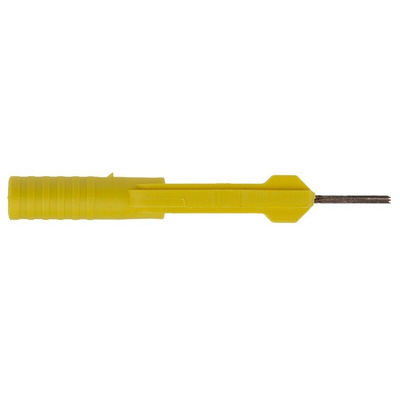Phoenix Contact Yellow, Male Test Connector Adapter