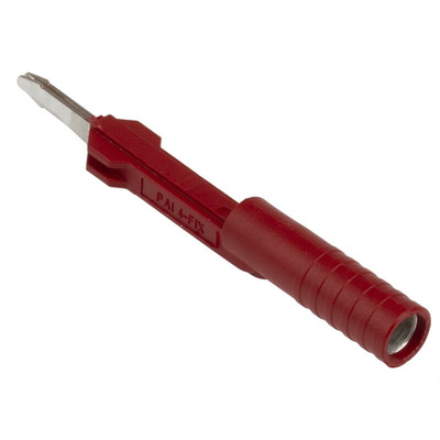 Phoenix Contact Red, Male Test Connector Adapter