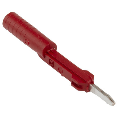 Phoenix Contact Red, Male Test Connector Adapter