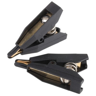 Keysight Technologies Kelvin Clip, 10A, 7.9mm Jaw Opening, Gold Plating, 42V dc