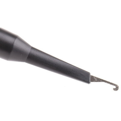 Mueller Electric Black Hook Clip, 15A, 1kV, 4mm Socket