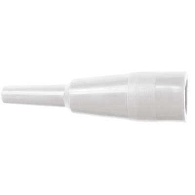 Mueller Electric, White PVC Insulator Boot For Test Clip