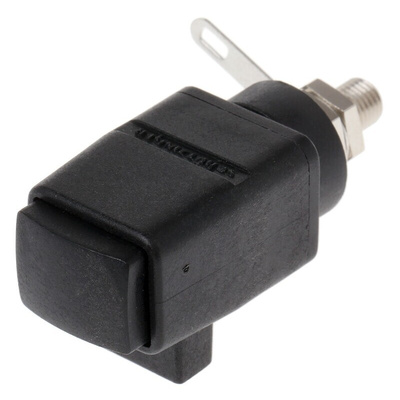 Schutzinger Black Terminal Post, 300V, 16A