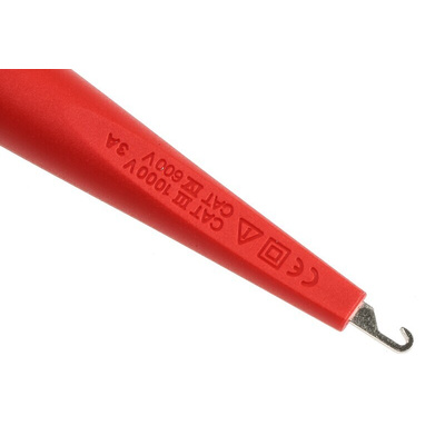 Fluke Red/Black Hook Clip with , 3A
