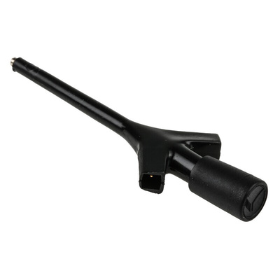 Hirschmann Test & Measurement Black Grabber Clip with Pincers, 2A, 30 V ac, 60 V dc