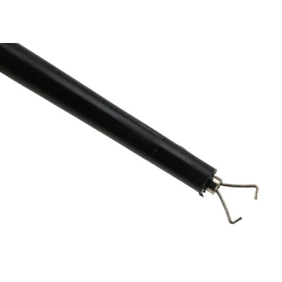 Hirschmann Test & Measurement Black Grabber Clip with Pincers, 2A, 30 V ac, 60 V dc