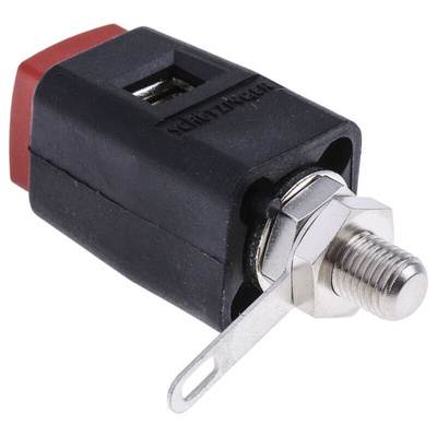 Schutzinger 6.2mm Red Terminal Post, 33V dc, 16A, M6 Thread