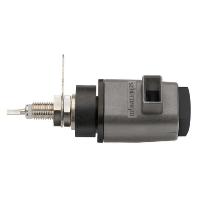 Schutzinger 10mm Black Terminal Post, 70V dc, 16A, M6 Thread