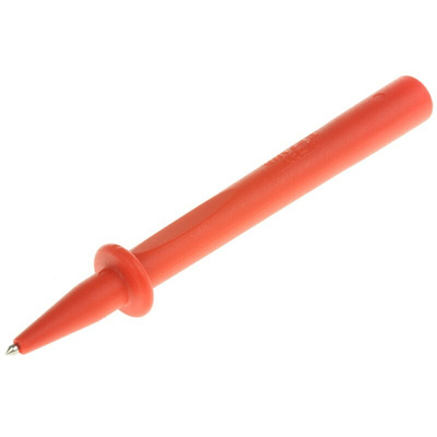 Staubli Spring Loaded Test Probe, 2mm Tip, 1kV, 4mm Socket, 1A