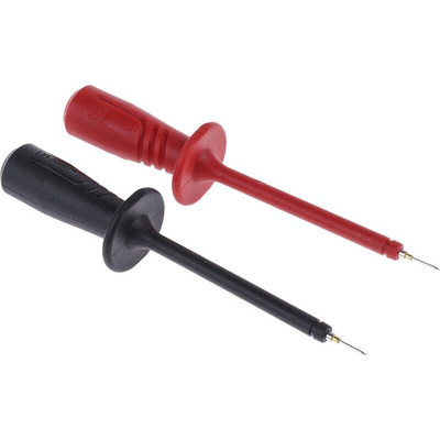 Hirschmann Test Lead Kit With Crocodile Clip, Probe Tip x 2, Test Lead x 2, Test Tip x 2
