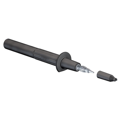 Staubli Spring Loaded Test Probe, 4mm Tip, 1kV, 4mm Socket, 32A