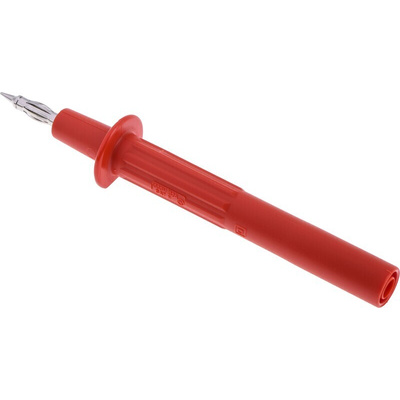 Staubli Spring Loaded Test Probe, 4mm Tip, 1kV, 4mm Socket, 32A