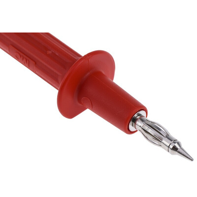 Staubli Spring Loaded Test Probe, 4mm Tip, 1kV, 4mm Socket, 32A