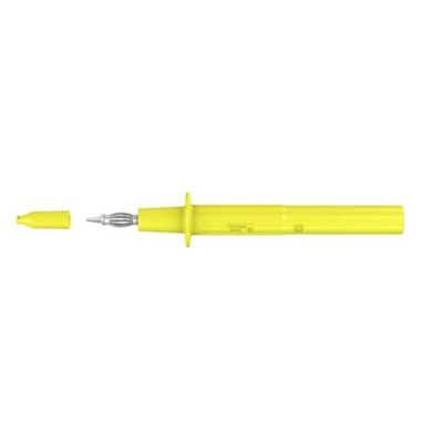 Staubli Spring Loaded Test Probe, 4mm Tip, 4mm Socket, 32A