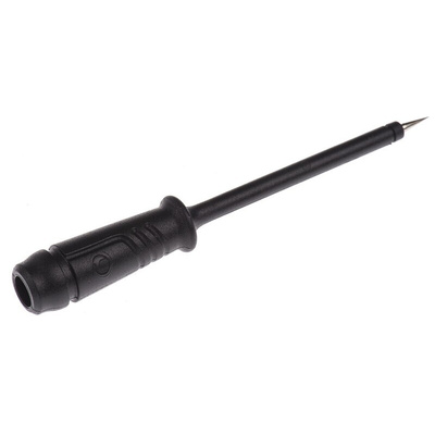 Hirschmann Fixed Test Probe, 2mm Tip, 60V dc, 4mm Socket, 1A