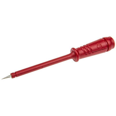 Hirschmann Fixed Test Probe, 2mm Tip, 60V dc, 4mm Socket, 1A