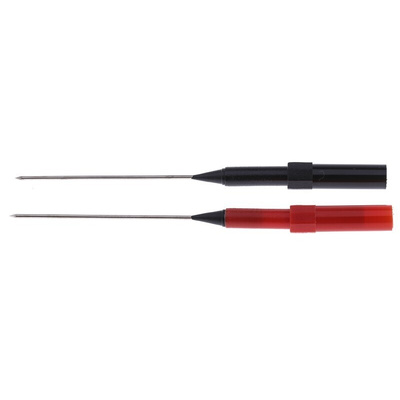 RS PRO Needle Test Probe, 1mm Tip, <30V rms, 4mm Socket, 10A