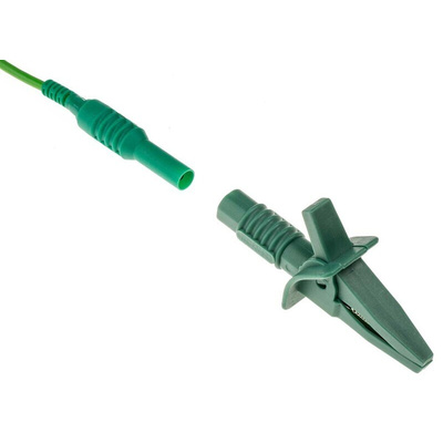 RS PRO Green Test Lead Extension Reel, 30m Cable Length, CAT II 1000V safety category