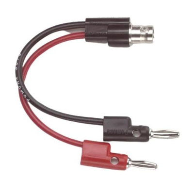 Pomona BNC Test Lead, 500V dc, Black, Red, 210.69mm Lead Length