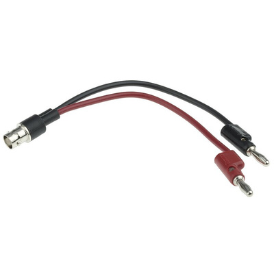 Pomona BNC Test Lead, 500V dc, Black, Red, 210.69mm Lead Length