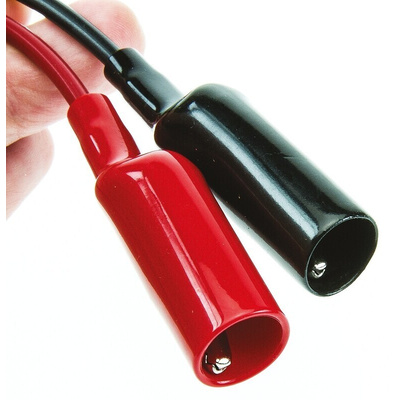 Pomona BNC Test Lead, 150V ac, Black, Red, 130mm Lead Length