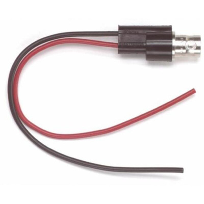 Pomona BNC Test Lead, 500V ac, Black, Red, 150mm Lead Length