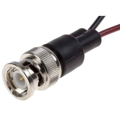 Fluke BNC Test Lead, 500V ac, Black, Red, 140mm Lead Length