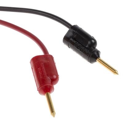 Fluke BNC Test Lead, 500V ac, Black, Red, 140mm Lead Length