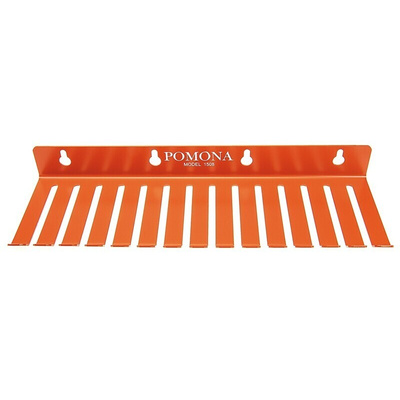 Pomona 1508/POM Orange Test Lead Holder, 14 Slots, 5.33mm Cable Dia.