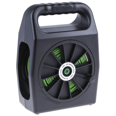 RS PRO Green Test Lead Extension Reel, 50m Cable Length, CAT III 600V safety category